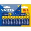 Varta Longlife Power, Batteria Alcalina, AA, Mignon, LR6, 1.5V, Bliste