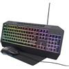 Trust GXT 791 tastiera Mouse incluso Gaming USB QWERTY Italiano Nero