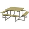 Set di tavolo e panche per 8 persone - kaiserkraft
