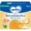 Mellin Brodo Con Carne Di Pollo Bustine 10x5g