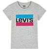 Levi's Lvg Sportswear Logo Tee Bambine e Ragazze, Grigio (Gray Heather), 8 anni
