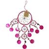 VIE Naturals Capiz Traumfänger, 12 cm Taglia, Rosa