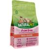 NaturalPet Kitten Prime Orme Salmone - 300 gr - Crocchette naturali cane - 1° ORDINE? scegli lo sconto BZR5 / BZR20 + 200 punti fedeltà
