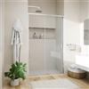 Parama Porta doccia 150cm reversibile scorrevole vetro 6mm trasparente h190 | Tenerife