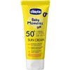 Chicco Baby Moments Sun 0M+ - SPF50+ Crema Solare Per Bambini 75 Ml