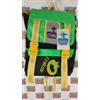 O'HARA ASTOR F.4 FLUO VERDE ZAINO CARTELLA BORSA SCUOLA BAG BAGPACK KO INVICTA