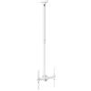 HI-ND staffa da soffitto universale per display 32-55, colore bianco