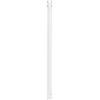 HI-ND tubo di prolunga per supporto display a soffitto universale, bianco, 100cm