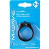 M-Wave CLAMPY, Morsetto per Sella. Unisex-Adulto, Nero, Taglia Unica