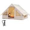 Baralir Tenda da campeggio per 2-4 persone, tenda gonfiabile pop-up, installazione rapida in 2 minuti, PU5000 impermeabile, tenda di lusso da campeggio all'aperto