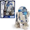 4D Build, kit di modellismo in cartoncino di R2-D2 di Star Wars da 201 pezzi Decorazione, Giocattoli da costruzione Kit di modellismo 3D per adulti e ragazzi dai 12 anni in su
