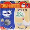 Mellin Omogeneizzato Pollo 100% Naturale 4x80g