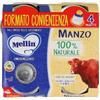 Mellin Omogeneizzato Manzo 100% Naturale 4x80g