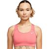 Nike Dri-Fit Swoosh Nonpded T-Shirt, Nero, S Donna