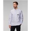 Lacoste Camicia Blu-bianca Unisex Lacoste Ch7610