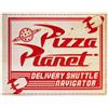 Buzz Life Pizza Planet Scatola per Pizza Buzz & Woody Toy Avventura Story Portafoglio/Portamonete Bi-Fold ID & Porta-Tessere, Multicolore