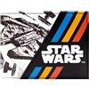 Return of the Jedi Star Wars Millennium Falcon Galactic Lotta con le stelle Bianco Portafoglio
