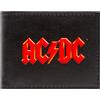 Thunderstruck AC DC Rock Band Back In Black Portafoglio/Portamonete a Libro con ID & Porta Carte, Nero