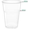 Ilip 50 Bicchieri Plastica Semirigida Kristal Da 250 Ml - Ilip - Eleganza E Resistenza