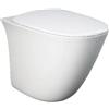 Rak Ceramics WC RAK Sensation Filo Muro Vaso A Terra Rimless - SENWC1346AWHA