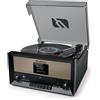 Does not apply Giradischi MT-110DAB Con Impianto Stereo Integrato, Lettore Vintage in Vinile, B