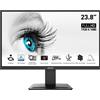 MSI Pro MP2412 Monitor PC 60,5 cm (23.8") 1920 x 1080 Pixel Full HD Nero