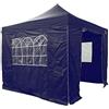 SCOBUTY Gazebo Impermeabile 3 m x 3 m, con Telaio antiruggine e Borsa per Il Trasporto con Ruote