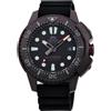 Orient Orologio orient uomo automatico da polso nero analogico watch m-force diver a