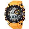 Armitron - Orologio sportivo da uomo, digitale, con cronografo, cinturino in resina, 40/8401, Giallo