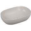 Vitra Lavabo da appoggio Vitra ovale 60 cm bianco lucido 5995B403-0016