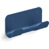 Lineabeta Appendiabiti doppio Saeta in alluminio blu opaco