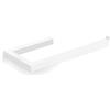 Lineabeta Porta asciugamani da bidet Grela L.28 cm in acciaio bianco opaco