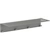 Lineabeta Portateli con 4 ganci appendiabiti Saeta in alluminio grigio opaco