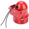 LiebeWH Mini Allarme Motore Rosso Sirena 220V 120DB, Protezione Elettrica Acustica Industriale in Metallo MS-190 Contro il Furto per Fabbrica, Costruzione
