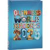 COMIX GUINNESS WORLD RECORDS - Superdiario Standard 2024-2025, Diario Scuola per Bambini e Ragazzi, con Copertina Rigida e 384 Pagine a Colori, Ideale per Scuola Elementare e Media, 13x17.8 cm, Grigio