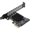 Pyhodi Scheda di Espansione PCIE a SATA3.0 2 Porte, Controllo Principale ASMEDIA ASM1061R da 6 Gbps, Supporto modalità RAID0/RAID1/SPAN, Scheda Controller Raid PCIE SATAIII per 8