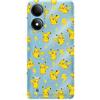 LA CASA DE LAS CARCASAS Custodia compatibile con ZTE Blade A33s ufficiale Pokemon Pikachu modello per proteggere il tuo cellulare. Cover in silicone trasparente flessibile con licenza ufficiale Pokemon