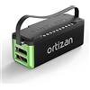 Ortizan 100W Cassa Bluetooth Potente, Altoparlante Impermeabile IPX7, Portatile con Capacità Batteria 12000 mAH, con Luce LED, Wireless 5.3, Bassi Profondi, AUX, TF Card