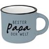 Grafik Werkstatt Grafik-Werkstatt Tazza da caffè vintage | Mini tazza in ceramica da regalare | miglior papà del mondo