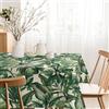 Martina Home Tovaglia resinata Gia, 100 x 140 cm, colore: verde