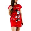 Disney Minnie Mouse Donna Camicia da Notte (Rosso,XL)