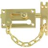 AMIG Perno 475 | 80 x 45 mm | Zamak | Ottonato | Sicurezza per porte