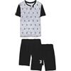 hermet pigiama uomo corto in cotone mezza manica JUVENTUS art. J10 3000 (grigio, XXL)
