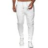 RED BRIDGE Redbridge Pantalone Sportivo per Uomo Joggers Tuta in Cotone Bianco XXL