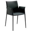 ZANOTTA sedia con braccioli LIA 2088 - 2088-NE-98