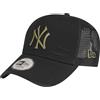 New Era Berretto in rete DISTRESSED New York Yankees, nero