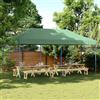 vidaXL Tenda Pieghevole Pop-up 3x6 m da Giardino Crema Tendone Gazebo da Party vidaXL