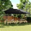 vidaXL Tenda Pieghevole Pop-up 3x6 m da Giardino Crema Tendone Gazebo da Party vidaXL