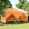 vidaXL Tenda Pieghevole Pop-up 3x6 m da Giardino Crema Tendone Gazebo da Party vidaXL