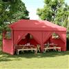 vidaXL Tenda Pieghevole Pop-up 3x6 m da Giardino Crema Tendone Gazebo da Party vidaXL